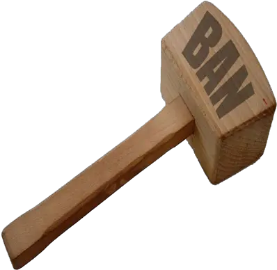 Ban Hammer Png Image Ban Hammer Transparent Background Ban Hammer Png