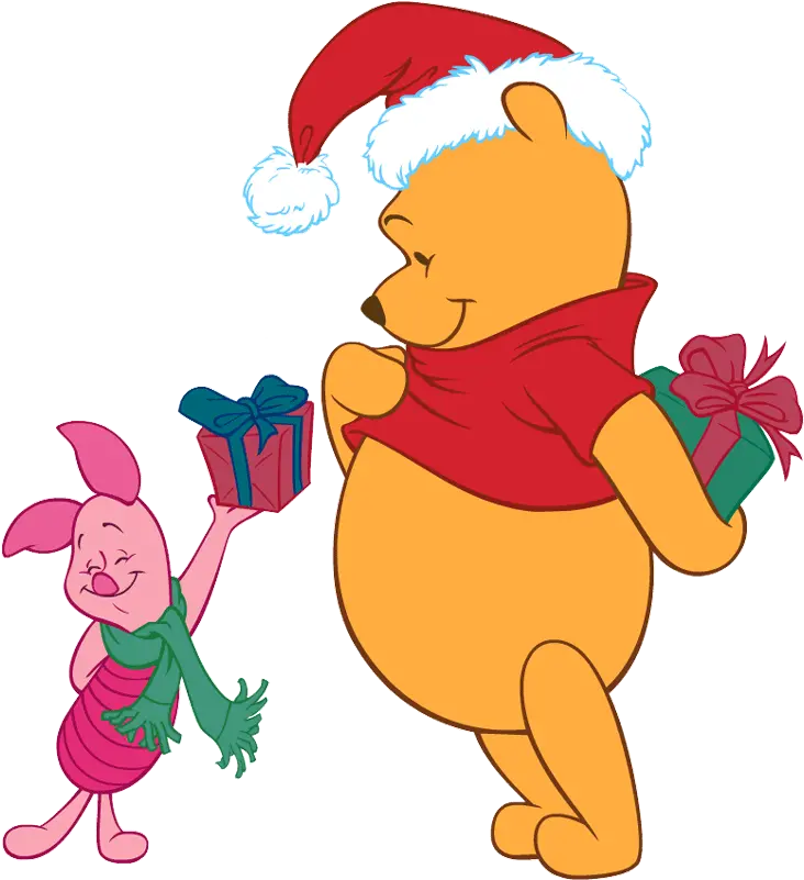 Library Of Eeyore Halloween Vector Pooh Giving Gifts Png Eeyore Transparent