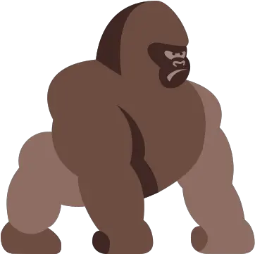 Gorilla Icon Android Gorilla Background Png Gorilla Cartoon Png