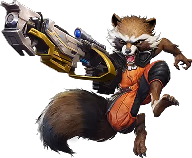 Rocket Raccoon Hero Marvel Rocket Raccoon Png Rocket Raccoon Png