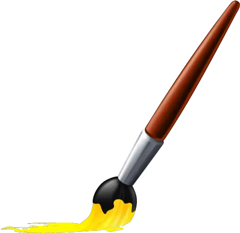 Paint Bursh Icon Painting Brush With Color Png Art Brush Png