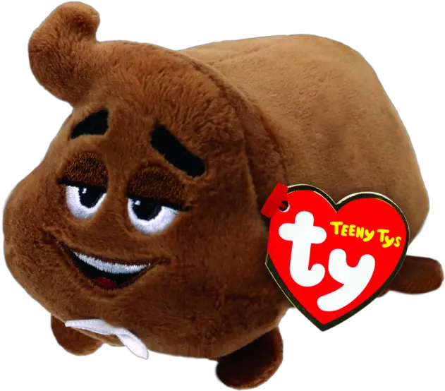 Emoji Poop Teeny Tys Teeny Ty Beanie Boos Toys Png Bell Emoji Png