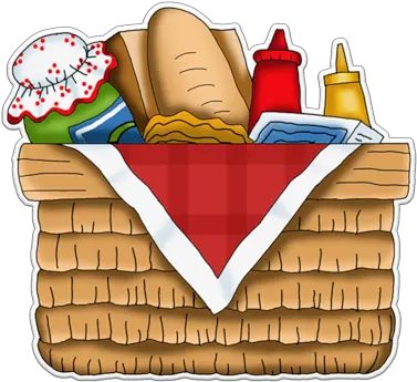 Download Hd Picnic Baskets Picnic Basket Transparent Png Clip Art Picnic Basket Png