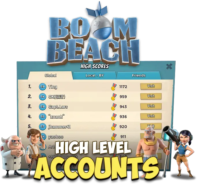 Boom Beach Accounts Free Boom Beach Accounts Png Boom Beach Logo