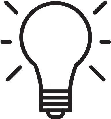 Light Bulb Free Icon Of Selman Icons Light Bulb Clipart Black And White Png Bulb Icon