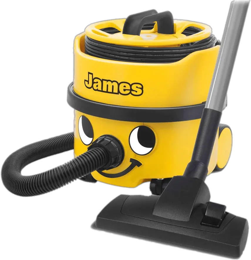 James Yellow Vacuum Cleaner Transparent Numatic James Png Vacuum Png