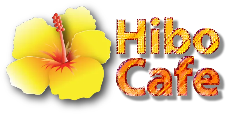 Hibo Cafe Logo Chinese Hibiscus Png Cafe Logos