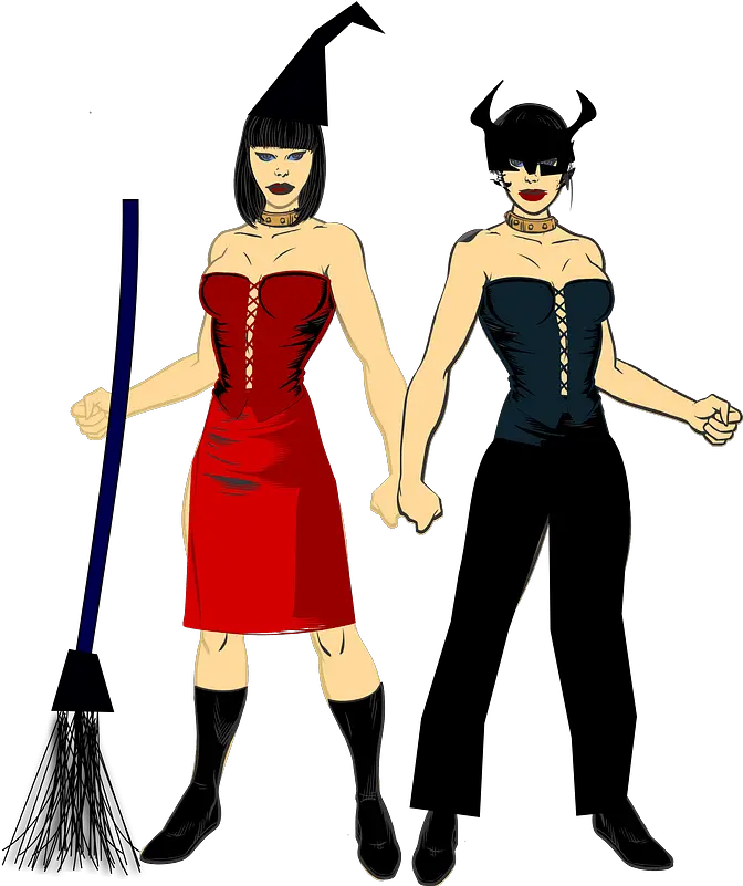 Women In Halloween Costumes Clipart Halloween Costume Png Halloween Costume Png png