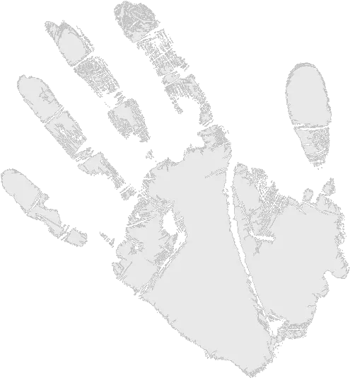 Handprint White Hand Print Transparent Png Handprint Png