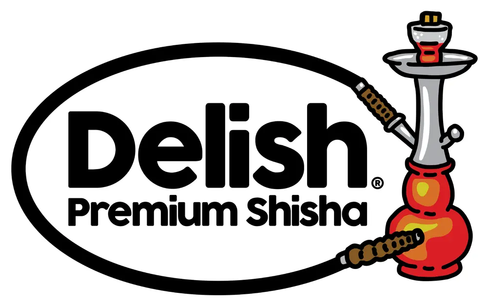 Delish Premium Shisha Cartoon Png Hookah Logo