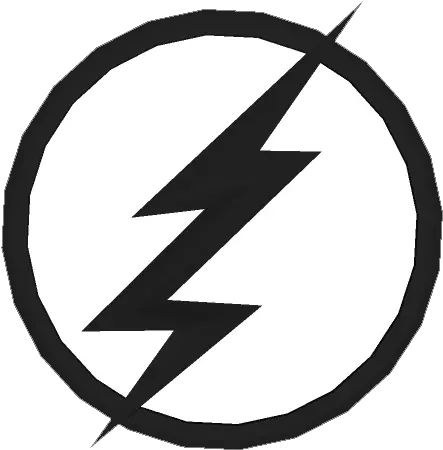 Jesse Quick Logo From The Transparent Black Lightning Bolt Png Cw Logo