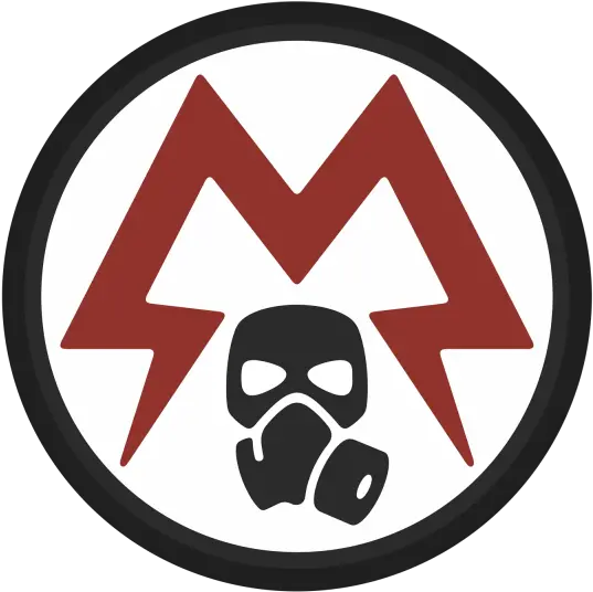 Metro Exodus Rubber Patch Logo Metro Exodus Logo Png Spartan Logo Png