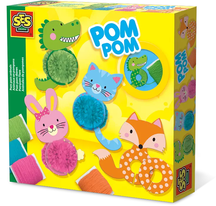 Ses Pom Animals Ses Creative Pom Pom Png Pom Pom Png