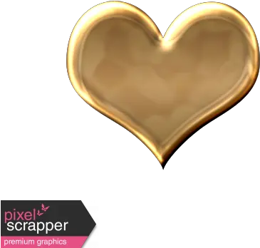 Gold Heart 2 Graphic By Marisa Lerin Pixel Scrapper Heart Png Gold Heart Png