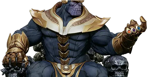 24 249080 Marvel Thanos Thanos Throne Statue Png Thanos Helmet Png