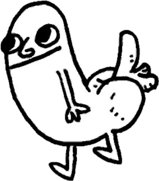 Dickbutt Stiker Freetoedit Nigel Thornberry Dickbutt Png Dickbutt Png