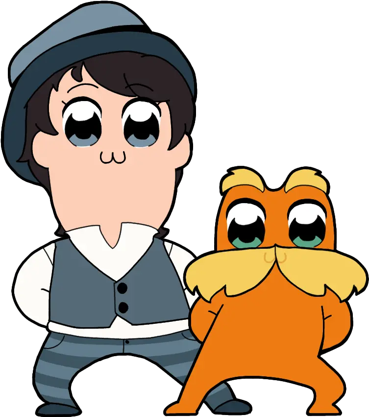 Pop Team Epic The Lorax Clipart Png Lorax Png Lorax Png