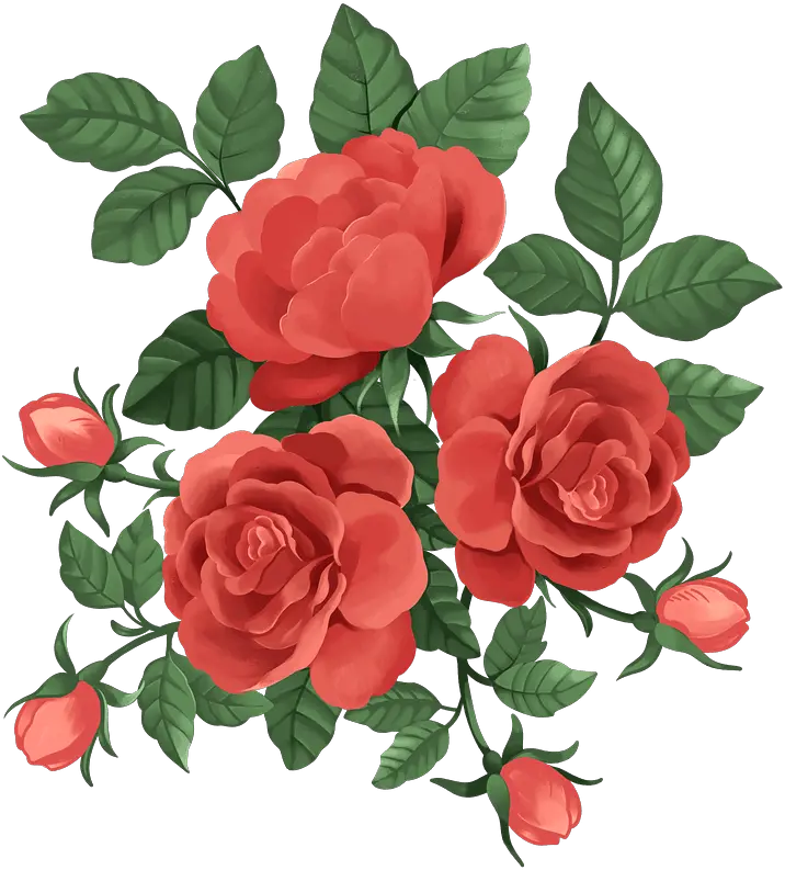 Rosas Rojas Clipart Floral Png Rosas Rojas Png