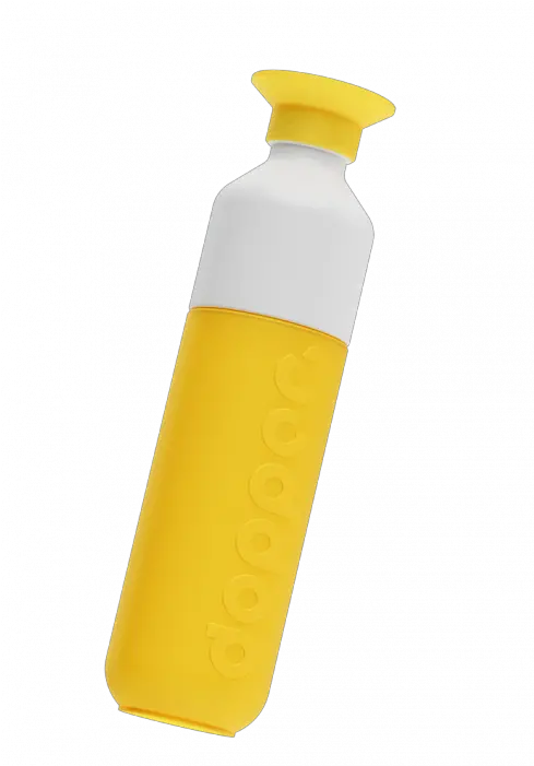 Dopper Original Sunshine Splash Dopper Yellow Png Waterbottle Png
