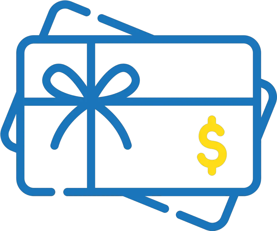 Gift Cards U2013 Silvyu0027s Cleaning Rescue Vector Icon Gift Card Png Gift Card Icon Png png