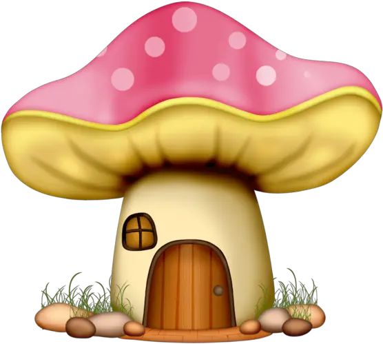 Library Of Gnome House Graphic Free Download Png Files Mushroom House Clipart Gnome Transparent