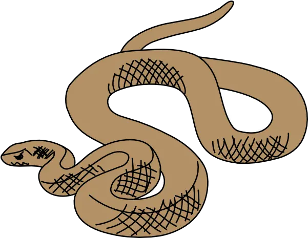 Snake Clip Art Cute Clipartix Cartoon Brown Tree Snake Png Snake Emoji Png