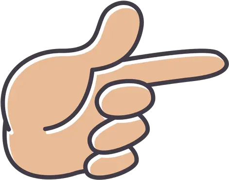 Hand Pointing Fingers Mano Señalando Animada Png Hand Pointing Png