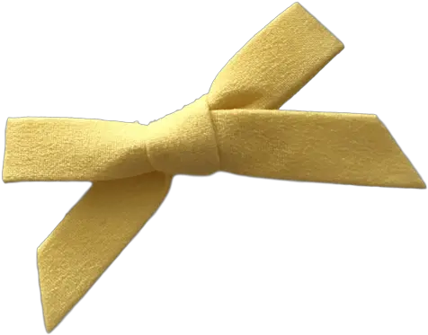 Download Yellow Fabric Bow Transparent Gold Hair Png Png Propeller Gold Bow Transparent Background