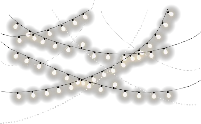 String Of Lights Png Picture Transparent Light String Png String Lights Png