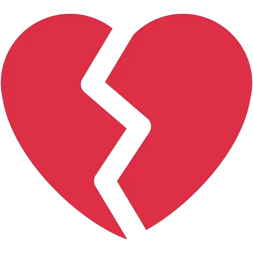 Broken Heart Emoji Meaning With Broken Heart Emoji Png Emoji Hearts Transparent