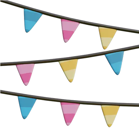 New Year Garlands 3d Illustrations Designs Images Vectors Girly Png Fiesta Icon