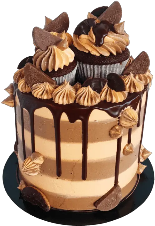 Download Chocolate Orange Drip Cake Cake Full Size Png Picsart Png Birthday Cake Cake Clipart Transparent Background png