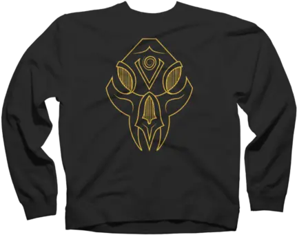 Monster Sweatshirts Design By Humans Sweater Png Warframe Icon Legend