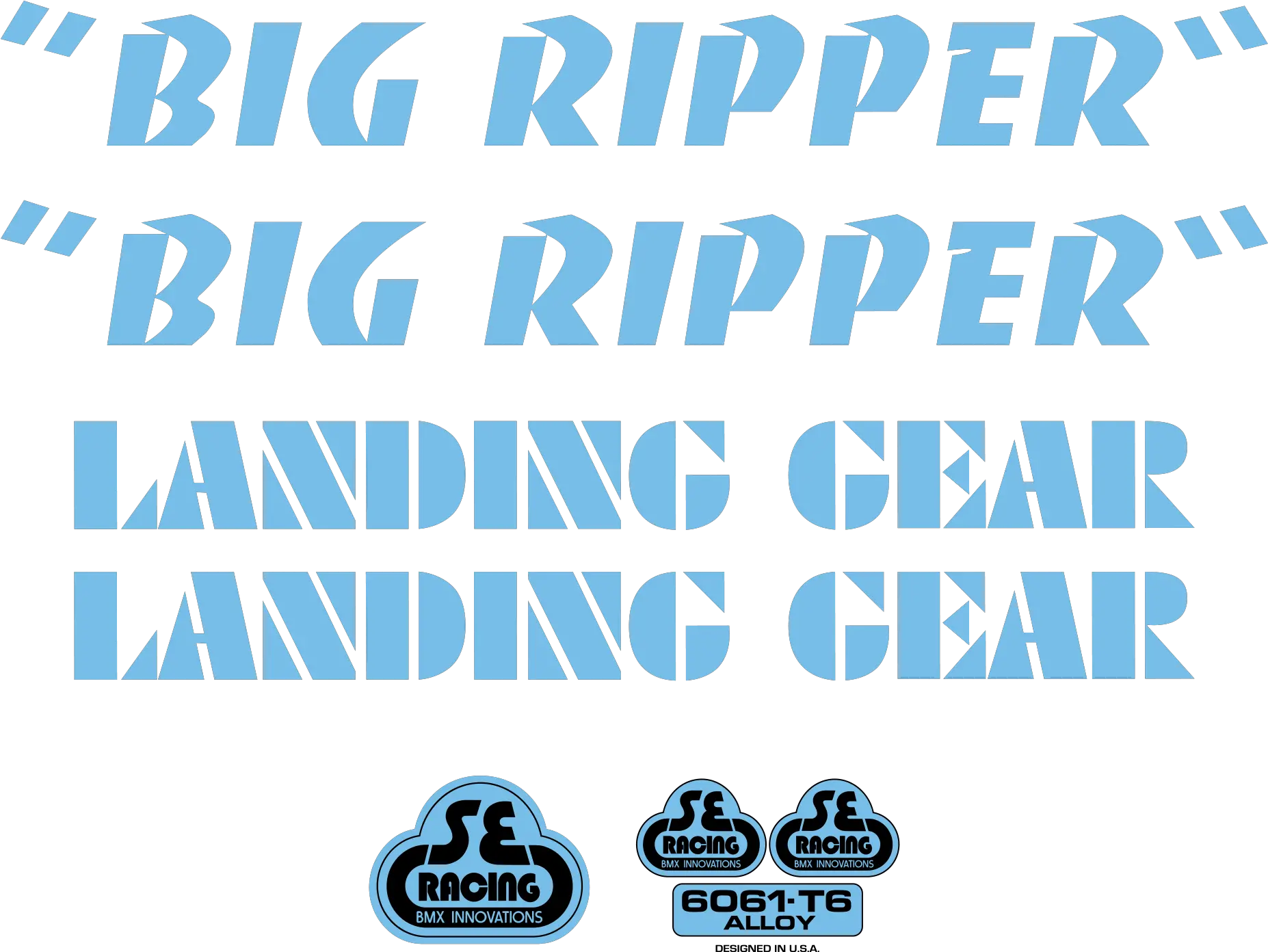 Big Ripper Decal Set U2013 Se Bikes Se Big Ripper Sticker Kit Png Allo Icon