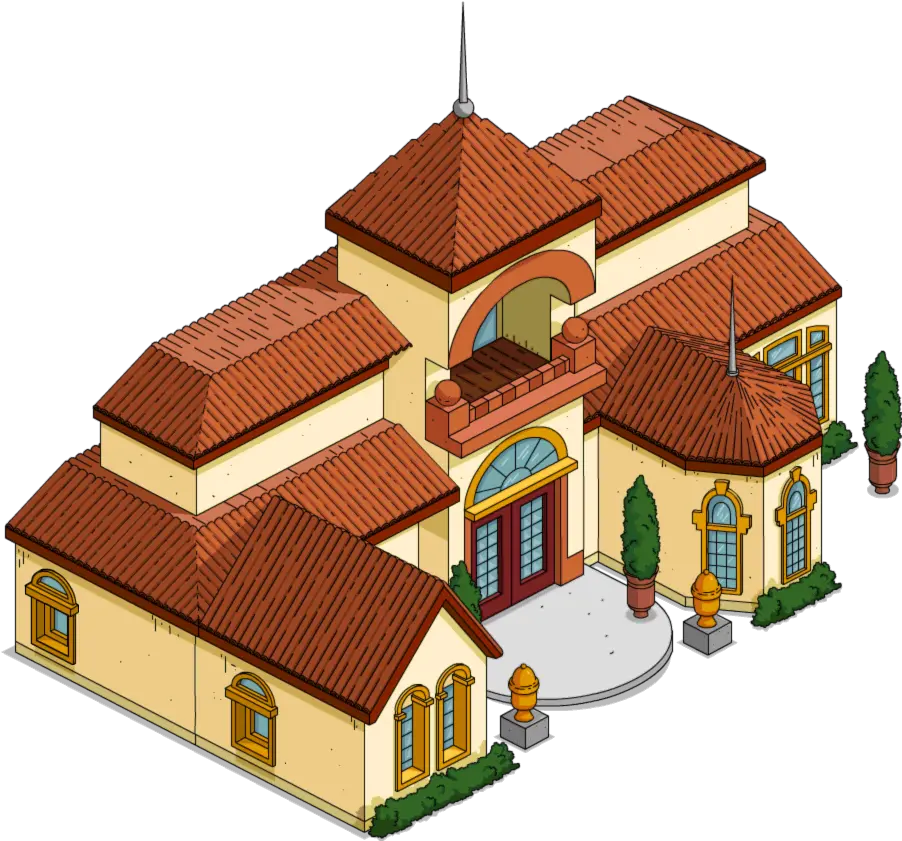 Cartoon Mansion Png Picture Classic Mansion Tapped Out Mansion Png