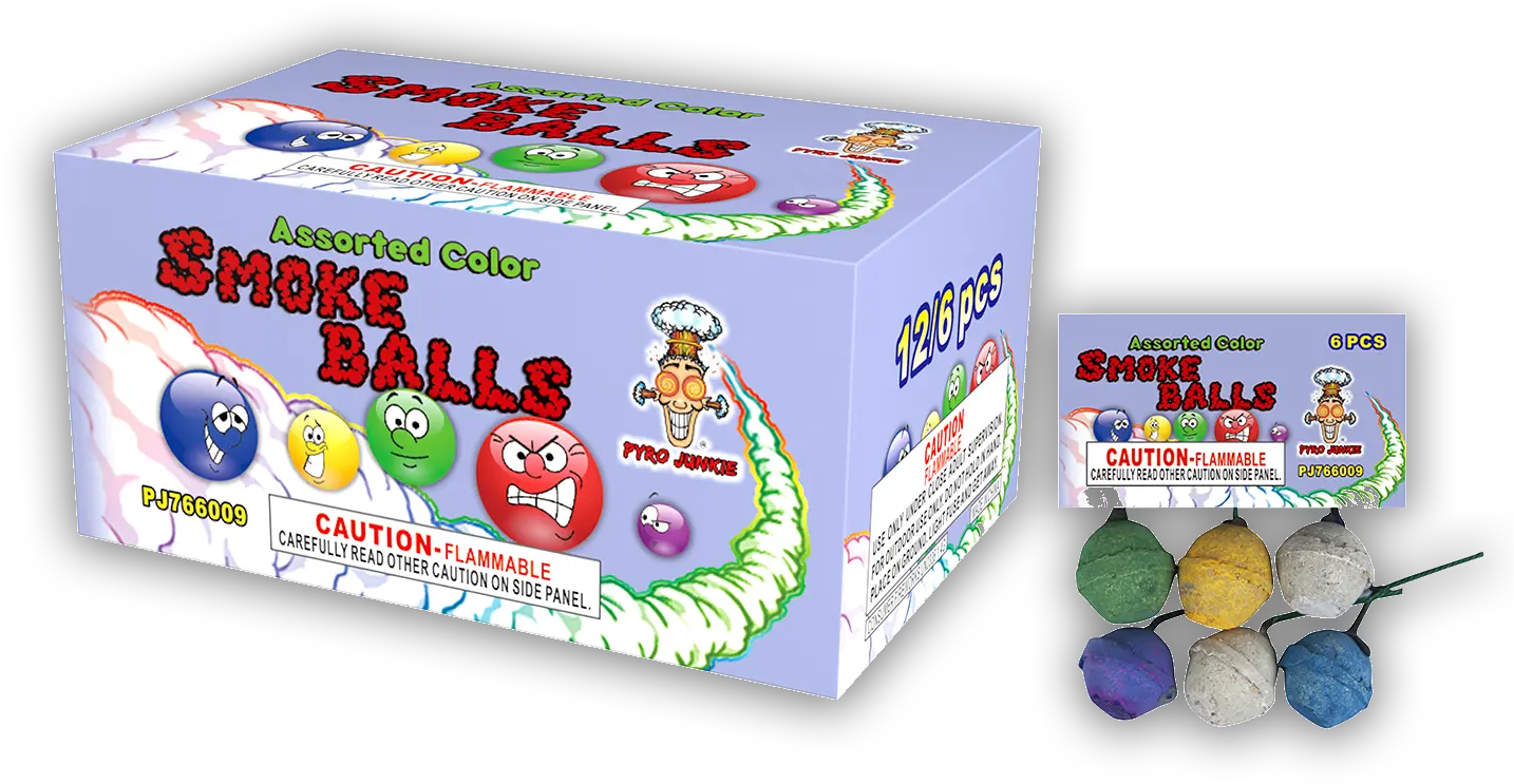 Download Hd Color Smoke Tnt Smoke Balls Assorted Colors Smoke Bomb Png Colorful Smoke Png