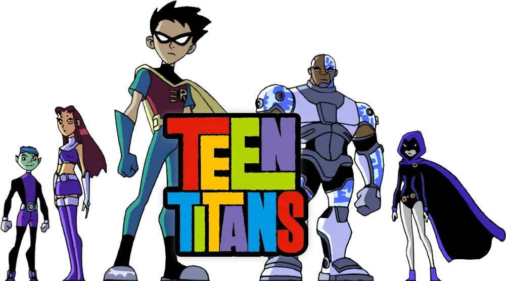 Download Hd Teen Titans Image Teen Titans Png Transparent Jovenes Titanes Fan Art Titans Png