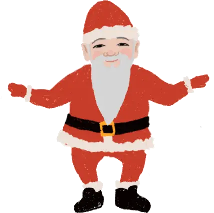 Christmas Merry Sticker Christmas Merry Santa Claus Png Christmas Funny Icon