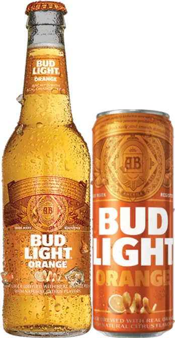 Download Bud Light Orange Cansbottles Glass Bottle Png Bud Light Orange Png Bud Light Png