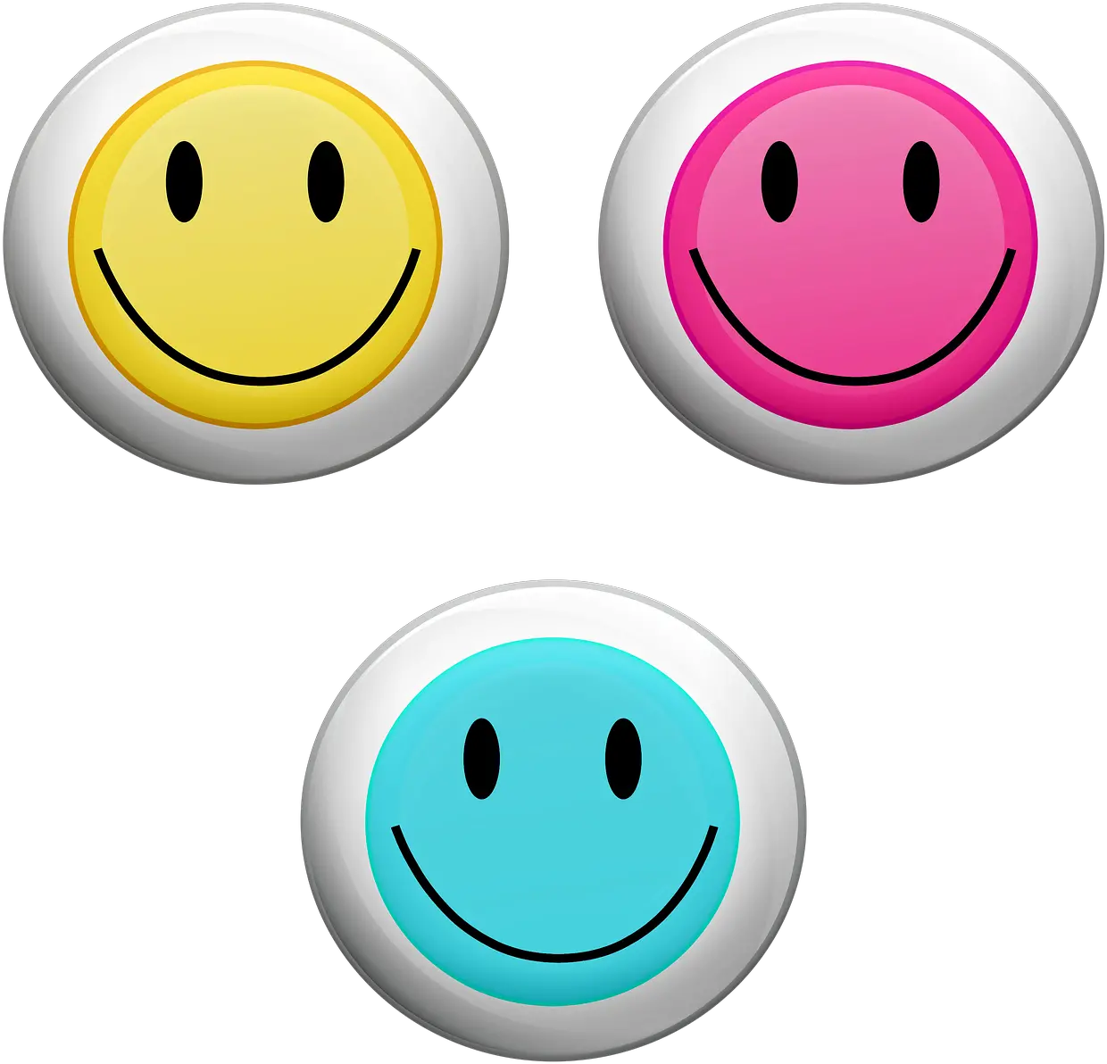 Smiles Emoticons Icon Happy Png Button Transparent Background