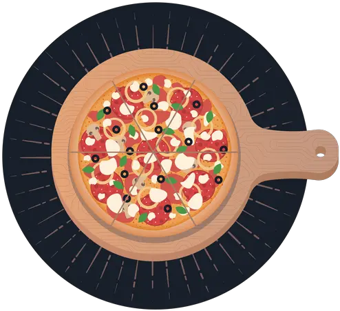 Best Premium Pizza Pizza Png Cutting Board Icon