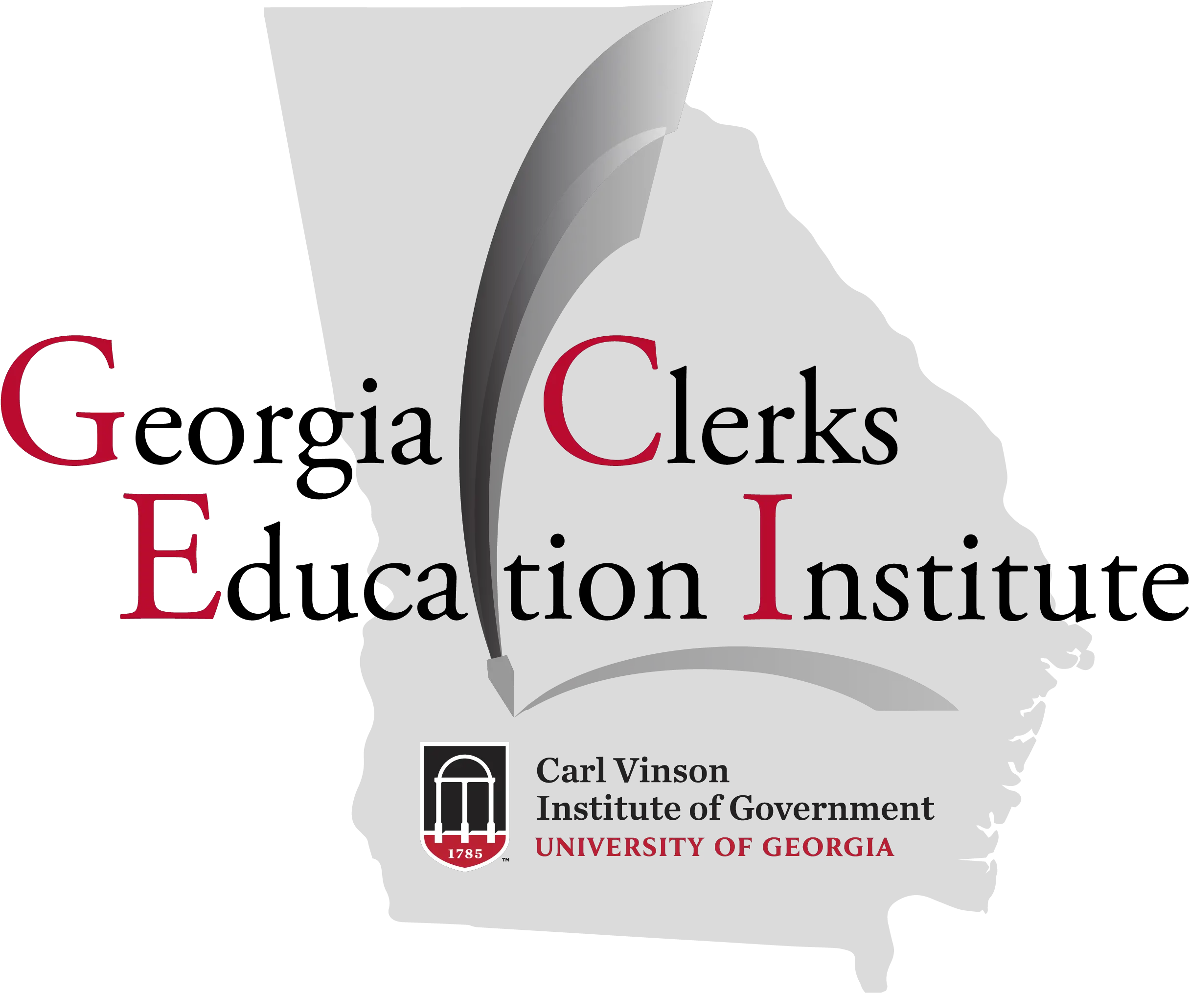 Georgia Clerks Education Institute Carl Vinson Institute Of Government Png Uga Logo Png
