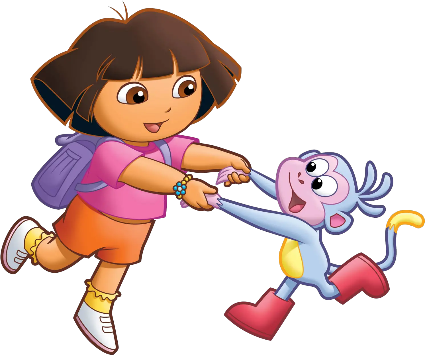Dora The Explorer Dora And Boots Dancing Png Dora Png