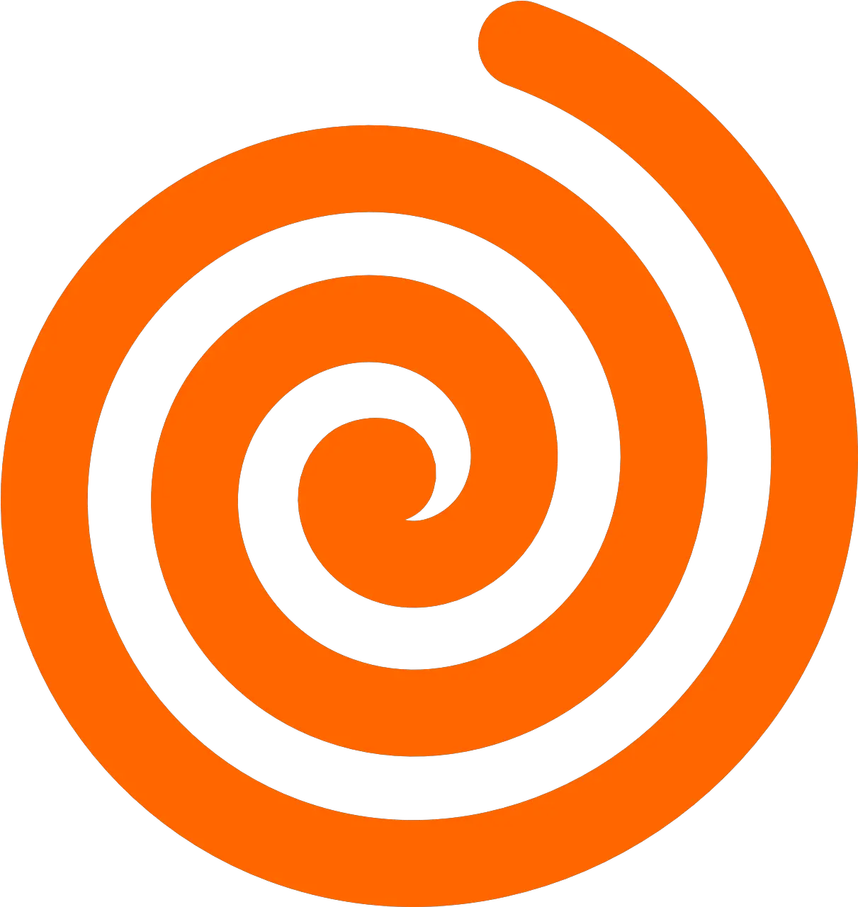 Design Swirl Orange Free Vector Graphic On Pixabay Orange Circle Swirl Logo Png Spiral Png