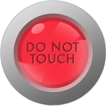 Do Not Touch Red Button Transparent Png Bouton Rouge Red Button Png