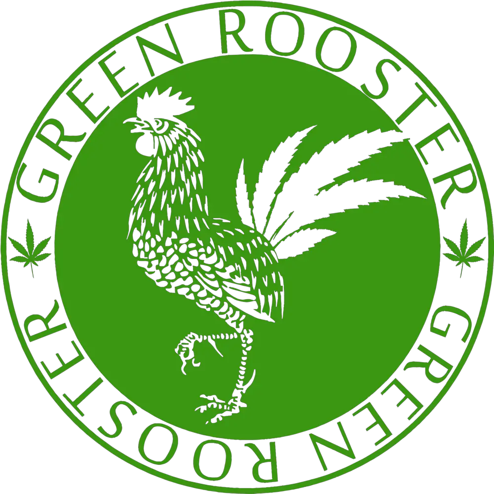 Green Rooster Edibles Rooster Png Rooster Logo