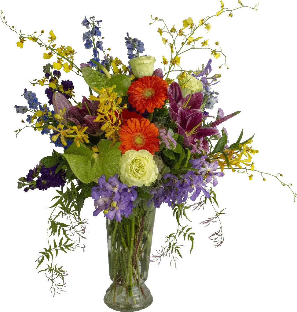 Garden Paradise Bouquet Bouquet Png Garden Flowers Png