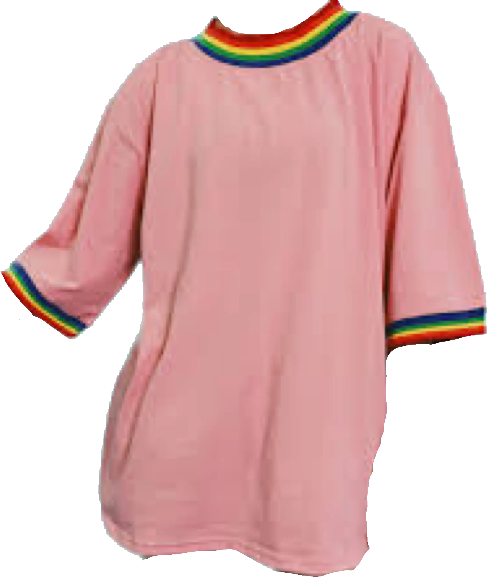 Hd Pink Rainbow Top Shirt Polyvore Png Clothes Cloth Png