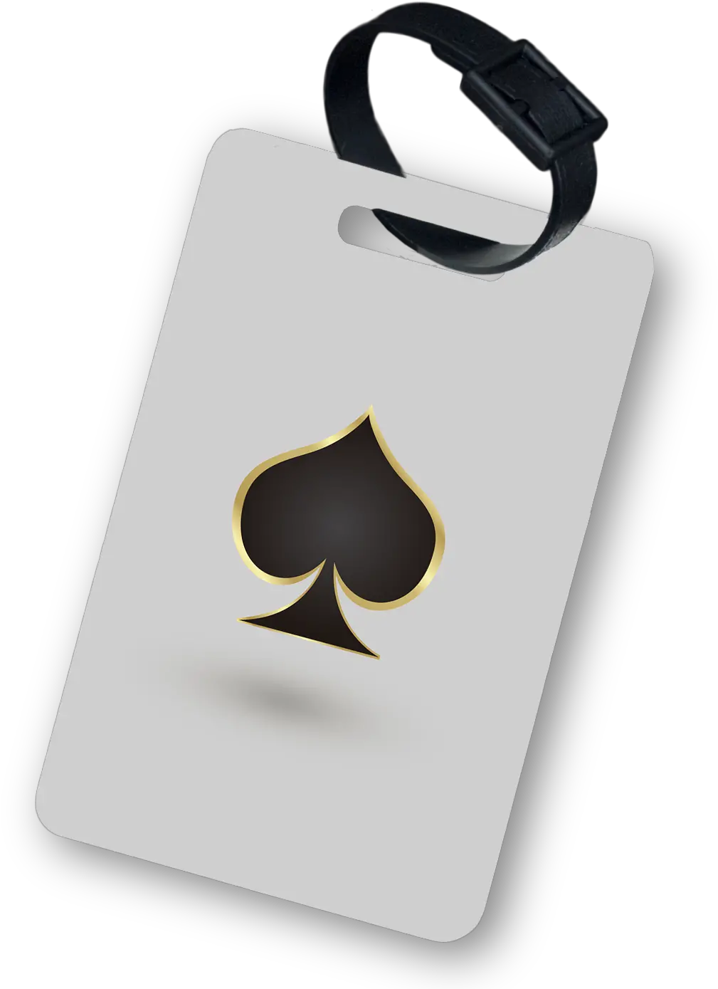 Royal Poker Spade Luggage Tag Sign Png Spade Png