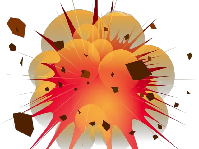 Color Explosion Splash Background Png